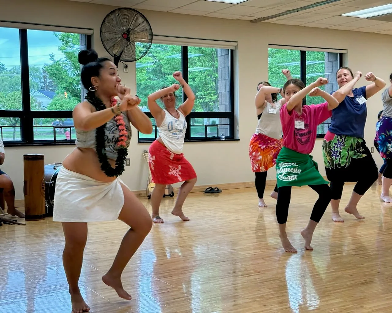 Polynesian dancers and cultural performances